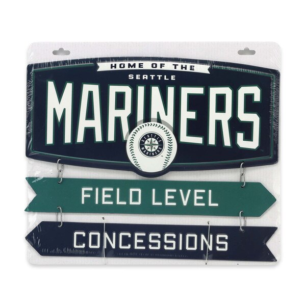 Seattle Mariners Field Level Concessions Metal Sign Open Road Brands